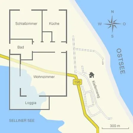 Ferienwohnung Utkiek Sellin Apartment *